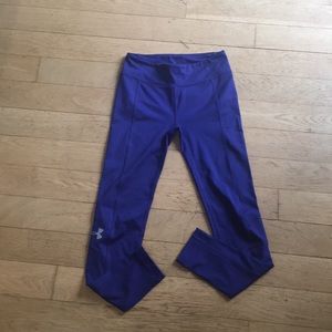 Girls purple under Armour leggings